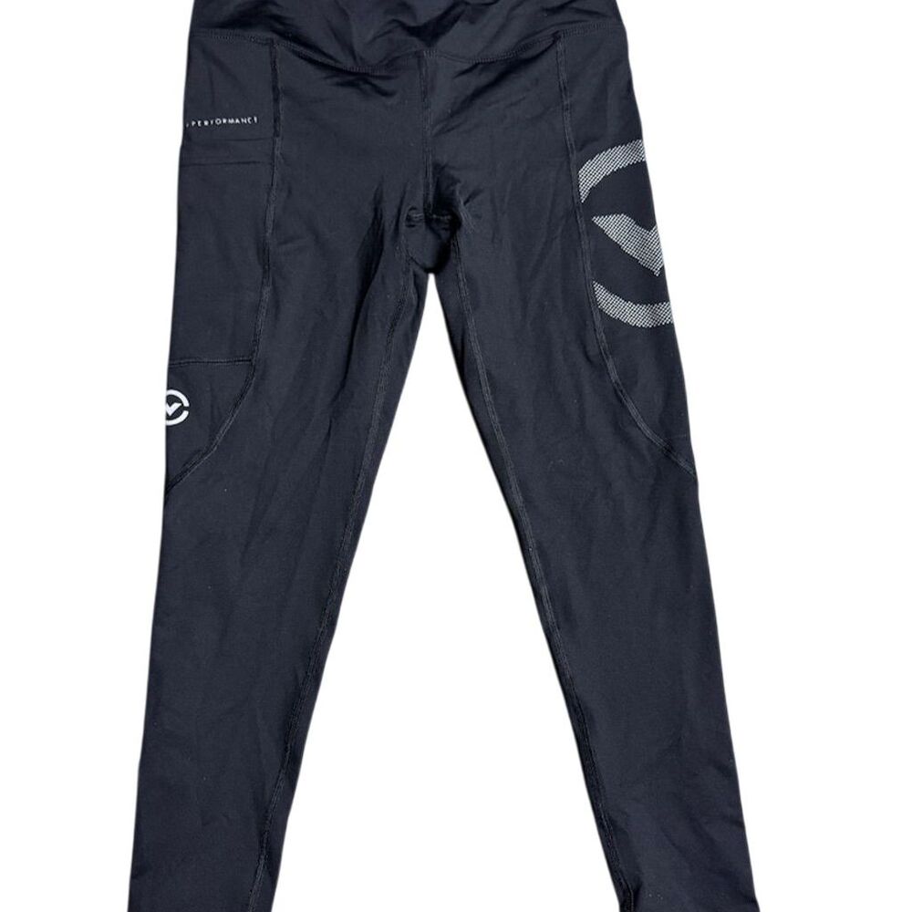 Virus Unisex XS Black Compression Pants Sport Performance Running